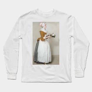 Jean - Etienne Liotard - The Chocolate Girl Long Sleeve T-Shirt